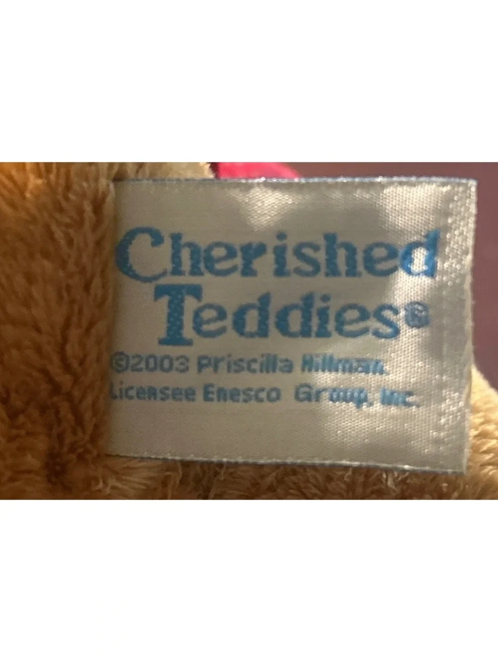 Cherished Teddies Mr. Love  Plush Bear in Red Polka Dot Jacket with Bow Tie